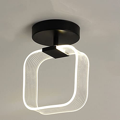 Lampe à plafond carrée de 6 pouces éclairage industriel 10W pour foyer