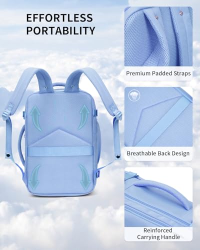 Image of ECOHUB Travel Backpack Airline Approved Under Seat Personal Item Bag