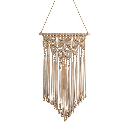 RLoncomix Macrame Wall Hanging Boho Hand Woven Macrame...