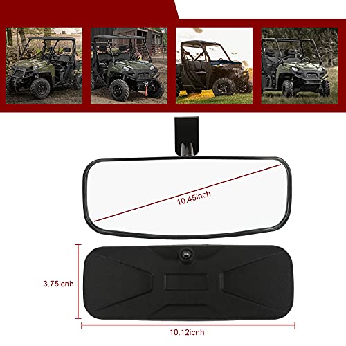 Image of UTV Rear View Mirror Compatible with Polaris Ranger 2015-2027