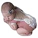 Baby Photography Props Girl Photo Shoot Outfits Newborn Crochet Costume Infant Knitted Clothes Rompers (Pink)