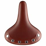 Ausführung: mit Federn Sitz Cruiser mit Federn Velo VL8114 Leder Brown+Nieten