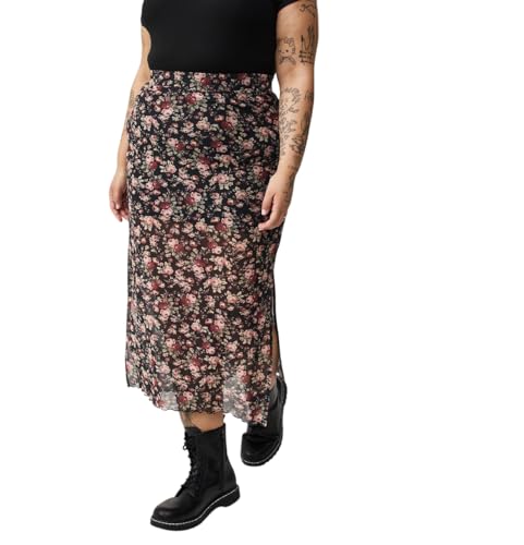 Torrid Women's Plus Size Skirt - Mesh Maxi Skirt