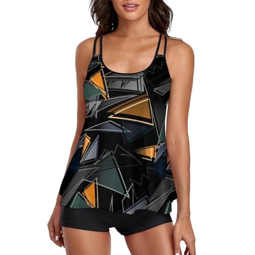 Short de garçon maillot de bain tankini triangle ajusté