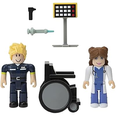 Roblox Action Collection - Brookhaven: St. Luke's Hospital Game Pack [Includes Exclusive Virtual Item]