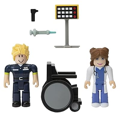 Roblox Action Collection - Brookhaven: St. Luke's Hospital Game Pack [Includes Exclusive Virtual Item]