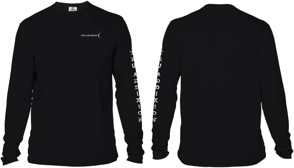 Long Sleeve Dry Fit Moisture Wicking UPF 50, UV Protection, T Shirt, Lightweight, Fishing, Outdoor, Hiking