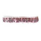  Cinturones mujer-fiesta-bohemios/Cinturon fajin cadera plumas rosas y negras/Diseño y modelo exclusivo De Mis Nubes/Regalos-originales-para mujer