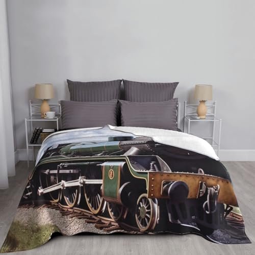 Couverture train pour des soirées cocooning confortables sur le canapé - 7