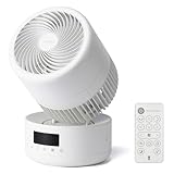 サーキュレーター DCモーター 32畳 360°送風 首振り 静音 15cm PCF-CD15TECA-W ホワイト