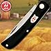 KISSING CRANE Black Pocket Farmer Knife | 3