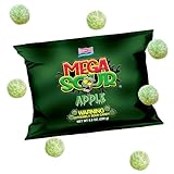 Mega Sour Apple Bombs (Extrèmement acide) 250 g (1/4 kilo)