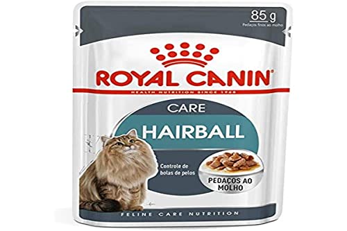 Royal Canin Sachê Feline Hairball Care Eliminação de Pelos Ingeridos para Gatos, 85g