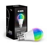 Velds Smart LED Light Bulb, 9W (60W), Tunable White, Dimmable, Music Sync, 16 Million Colors, WiFi+Bluetooth, Compatible with Alexa & Google, Circadian Rhythm, No Hub Required, A19 E26, 800 Lumens