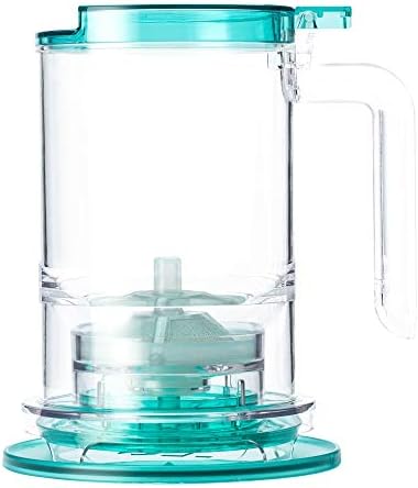 T2 Teamaker Opaque Black, Tea Press, BPA- Free Plastic, Loose Leaf Tea Maker with Infuser, Gift for Tea Lovers, 500ml, A30000173