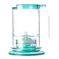 T2 Teamaker with Tea Infuser and BPA-Free Plastic, Loose Leaf Tea Maker, Aqua, 500ml