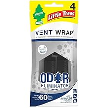 LITTLE TREES Car Air Freshener Vent Wrap, Provides Long-Lasting Scent for Car, Invisibly Fresh! Odor Eliminator 1 Pack