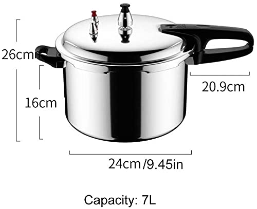 Olla a presión de acero inoxidable 7 Litros miniatura 2