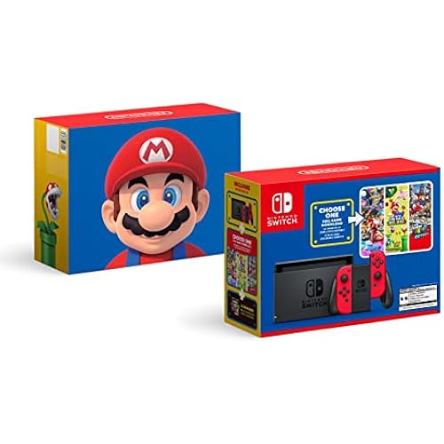 Nintendo Switch Mario Choose One Bundle