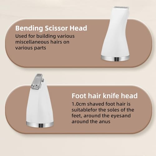 DAGIJIRD Kit de tosar para cães, 4 em 1 elétrico para cuidados com animais de estimação