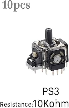 Amazon.com: 10PCS Replacement 3D Analog Thumb Sticks