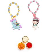 LITTLOO Rakhi For Kids | Premium Toy Rakhi For Kids | Designer Rakhi Set For Sibling | Made with ...