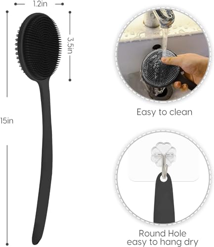 Vwmyq Silicone Back Scrubber For Shower thumb #2