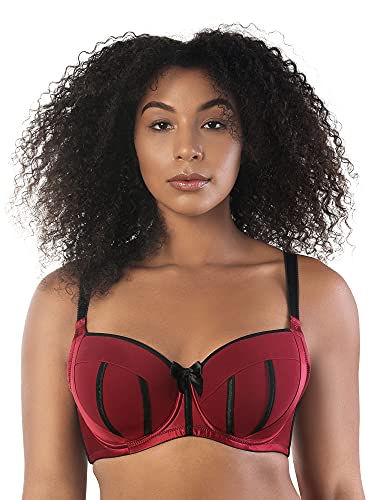 PARFAIT Charlotte 6901 Women s Full Busted and Full Figured Sexy Padded Bra-Rio Red-36J