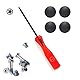 Padarsey 4 x GummifüÃŸe + 10 x schrauben + 1 x 5-Punkt-Pentalobe-Schraubendreher-Set, kompatibel mit MacBook Air A1370 A1369 A1465 A1466 27,9 cm 33 cm (11 Zoll) MacBook Air)