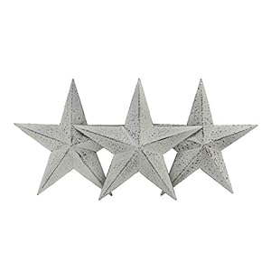 Cvhomedecocountryrusticantiquevintagegiftsmetalbarnstarwalldoordecor8inchsetof3whitewash Urban Country Home Decor Cvhomedeco country rustic antique vintage gifts metal barn star walldoor decor 8 inch set of 3 whitewash urban country home decor