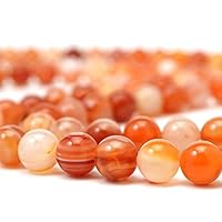 Amazon.co.jp: サードニクス 瑪瑙 メノウ 縞 8mm ビーズ 丸 連売