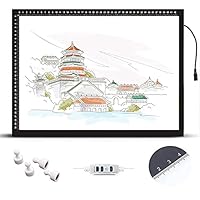 Tavoletta Luminosa A3 LED - Light Box Per Disegno E Tracciamento Con USB - Foto 6