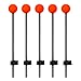 FGDTREE Fishing Spring Bobber Ice Fishing Equipment Fishing Accessories Tip Ups for Ice Fishing Portable Winter Fishing Rod Tip Winter Fishing Rod Tip