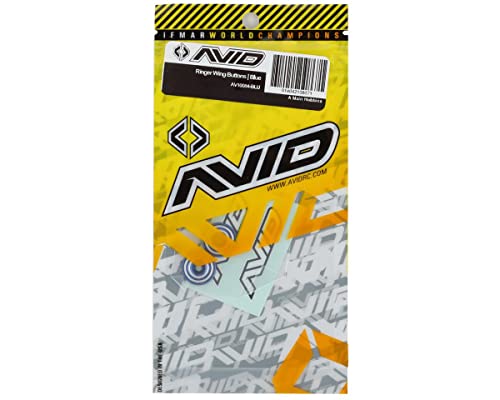 AVD10084-BLU Avid RC Ringer Aluminum Wing Buttons (Blue) (2) AVD10084-BLU