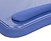 Sofia + Sam Lap Desk with USB Light (Blue) | Memory Foam Cushion | Supports Laptops Up to 17 Inches