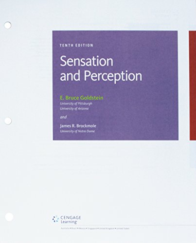 Bundle: Sensation and Perception, Loose-leaf Version, 10th + MindTap Psychology, 1 term (6 months) Printed Access Card