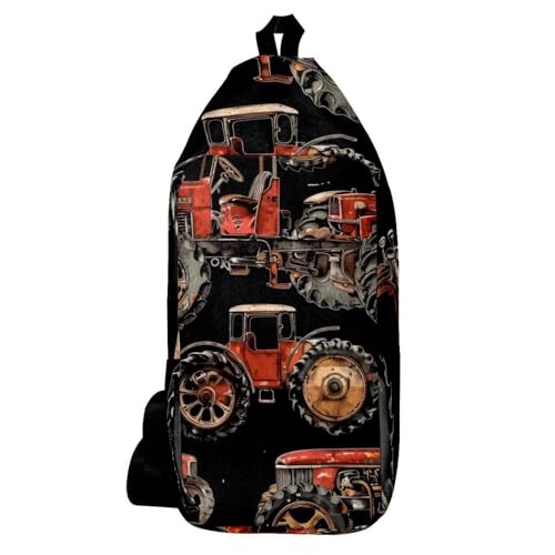 Sac à dos à bandoulière tracteur de ferme pour vos balades nature