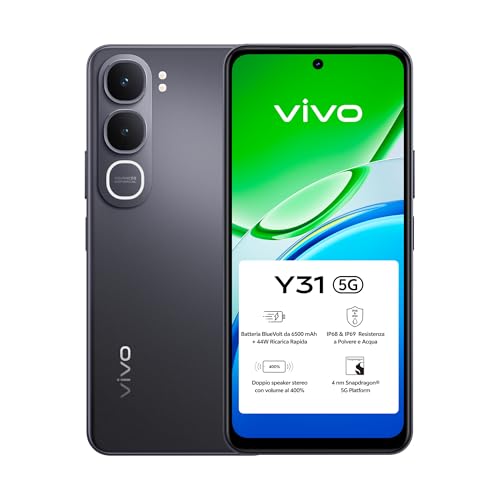 vivo Batteria 6500mAh BlueVolt, Fotocamera 50MP, Display 6.72" LCD, NFC, IP68/IP69