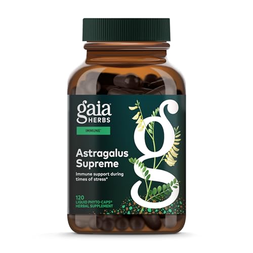 Gaia Herbs Astragalus Supreme Immune Support (120 Vegan Liquid Caps)