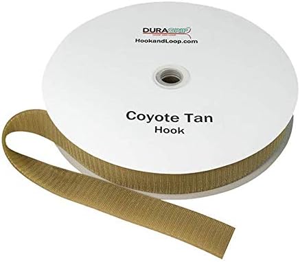 DuraGrip® Brand - 2" Coyote Tan Hook Sew-On | Hook Side Only, Loop Side Sold Separately