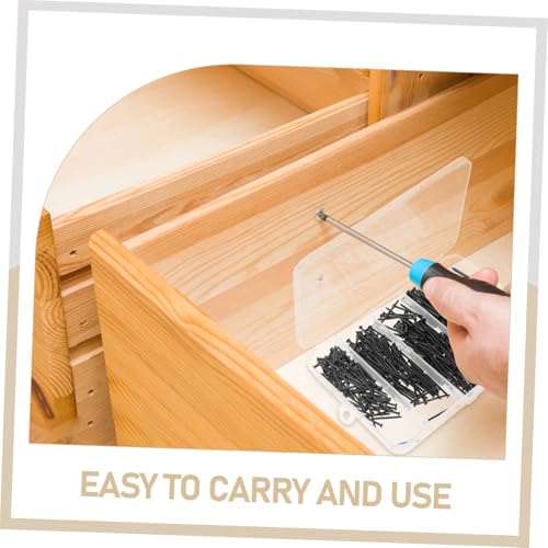 Image of 1set Nail Storage Box Picture Hanging Nails Assortment for Wall Decor Versatile Wall Mounting Hardware Tools for Home Use