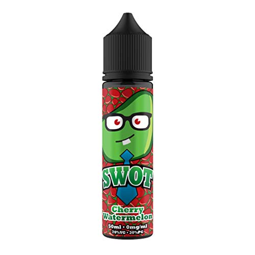 Swot Cherry Sandía 0 mg 50 ml Shorfill | rica degustación 100% auténtico jugo | libre de nicotina 0% Cover