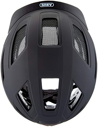 ABUS-Hyban-20-Casque-de-Ville-Casque-de-Velo-robuste-pour-Usage-Quotidien-Coque-rigide-en-ABS-Unisexe-Noir-Taille-M