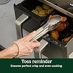 Cuisinart Dual Basket Air Fryer, Two Baskets 11 Qt in Total, 6 Functions: Air Fry, Roast, Bake, Broil, Dehydrate & Keep Warm, Features Sync Finish & Sync Settings, Toss Reminder & Auto-Pause, ADZ-112 - Image 5