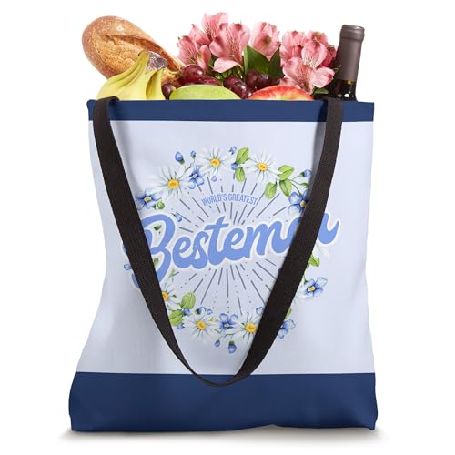 Bolsa tote regalo para abuela noruega Bestemor miniatura 4