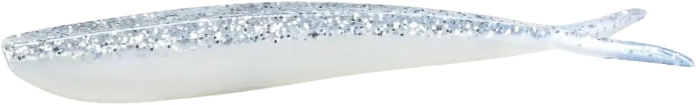 Lunker City Fishing Fin-S Fish 5.75" Split Tail Soft Plastic Jerk Bait Minnow Original Bass and Walleye Lure, 6 Per Bag, Made in The USA