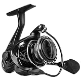 KASTKING スピニングリール Zephyr 1000 2000 3000 4000 7+1BB 軽量 ギア比5.2:1 カーボンドラグ 最大ドラグ力10kg ステンレスシャフト CNC加工アルミスプール PEライン対応 淡水 海水 汎用 ブラック カストキング ゼファー