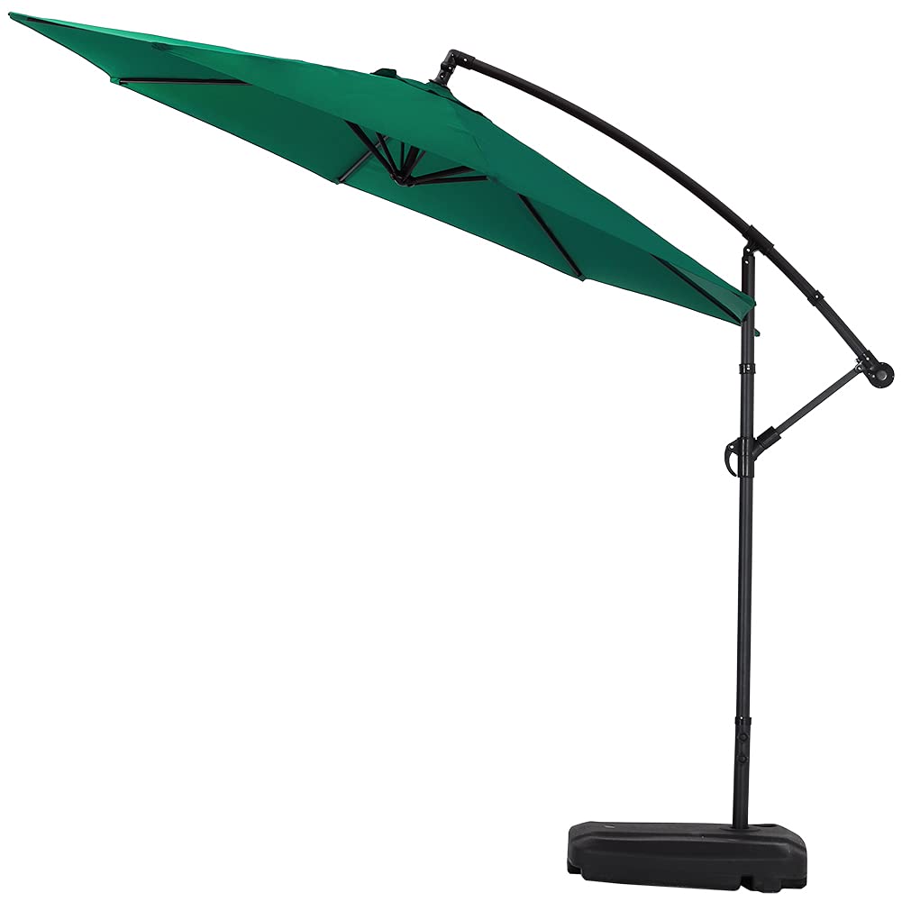 Buy Warmiehomy Garden Parasol 3M Cantilever Banana Umbrella Outdoor