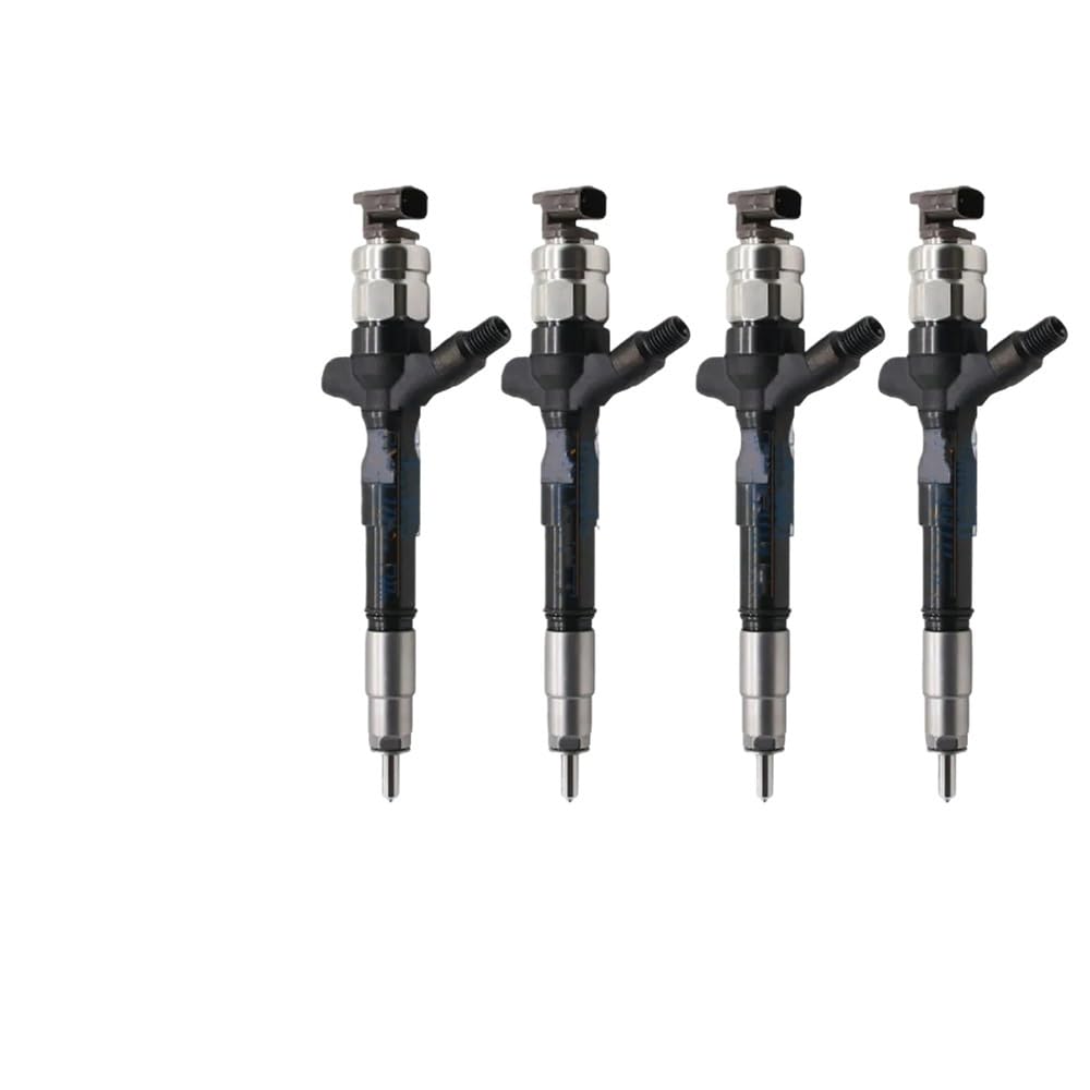 4PCS 23670-0L090 23670-30400 Fuel Injection Systems 23670-09350 23670-39365 Compatible for Toyota Hilux