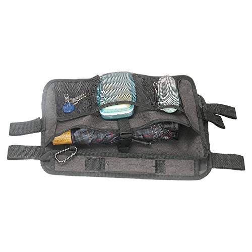 Double Sided Walker Bag, Walker Organizer Pouch Tote For Rollator And Folding Walker (Black) #TOP4